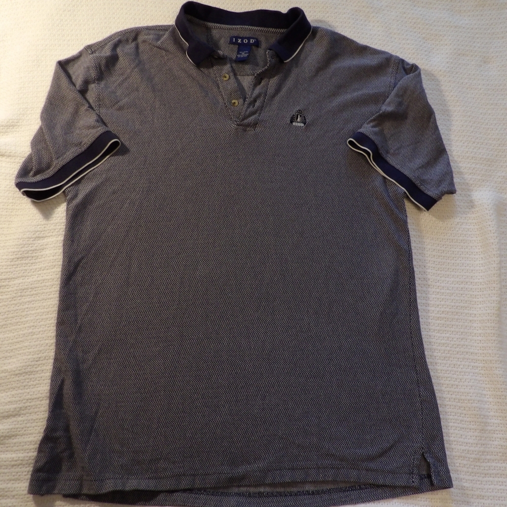 Izod Mens Polo short sleeve shirt sz. XL